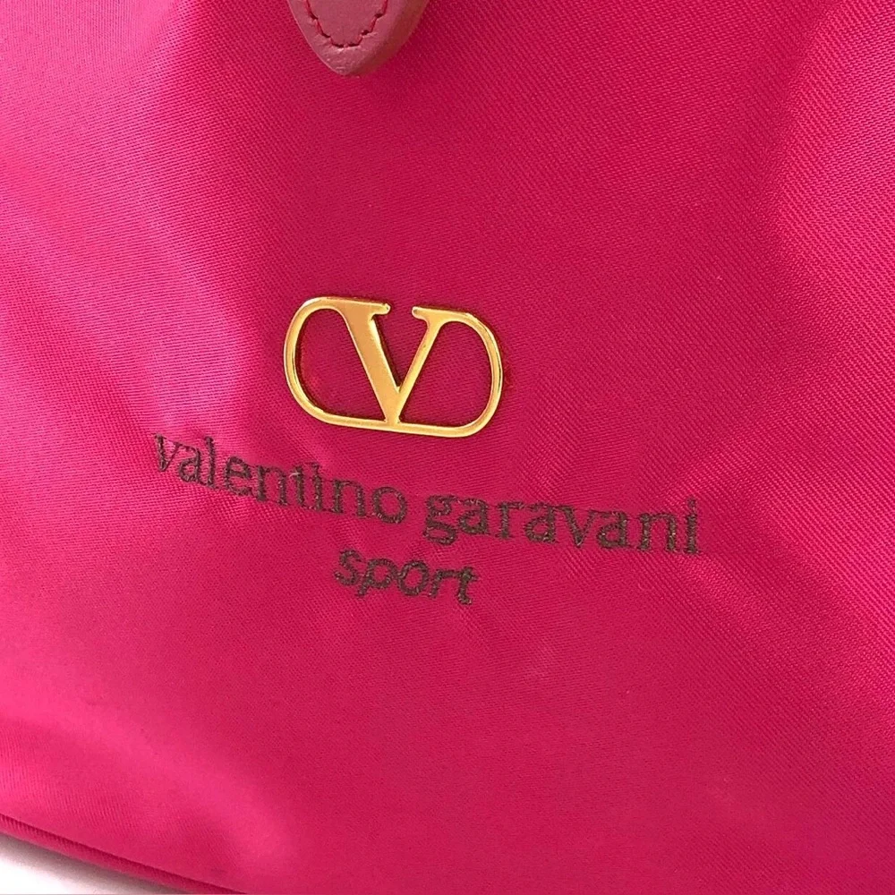 VALENTINO GARVANI SPORT PINK NYLON BACKPACK